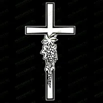 Крест с виноградом 93060