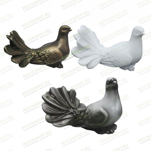 Голубь на памятник из акрила 82233