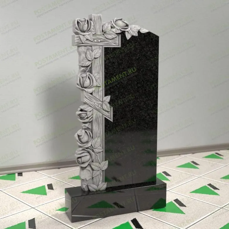 Памятник с крестом на могилу 12684