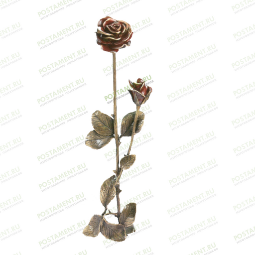 Розы бронзовые на памятник 82109