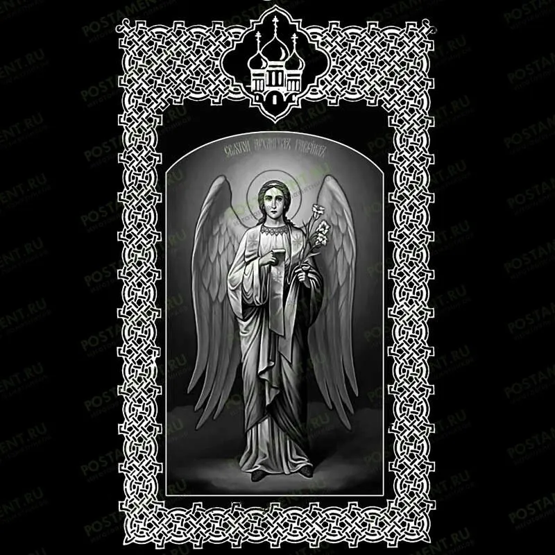 Архангел Гавриил на памятник 98004