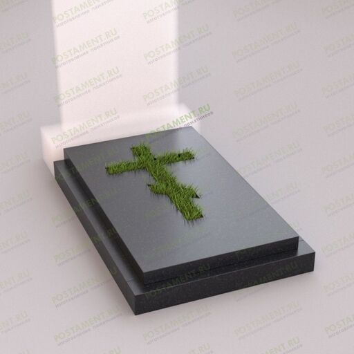 Цветник для памятника с крестом 81047