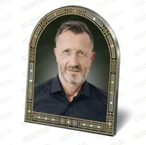 Портрет на стекле на памятник 92207