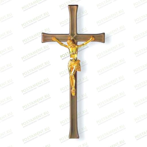Крест католический на памятник из бронзы 82076