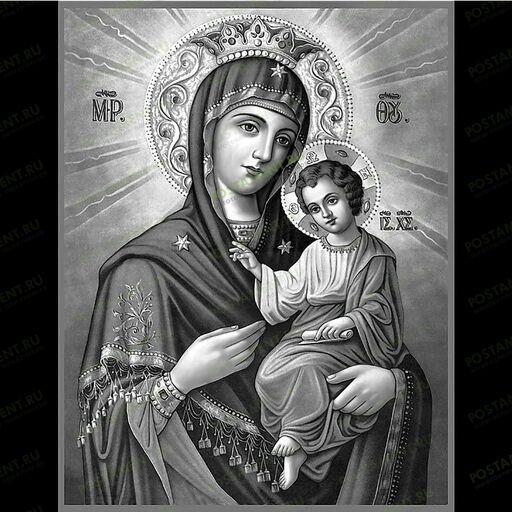 Иверская Икона Божией Матери на памятник 98061