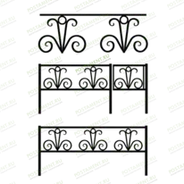 Ограда кованая 32011