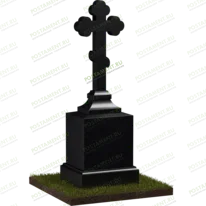 Голгофа с крестом-трилистником № 18707