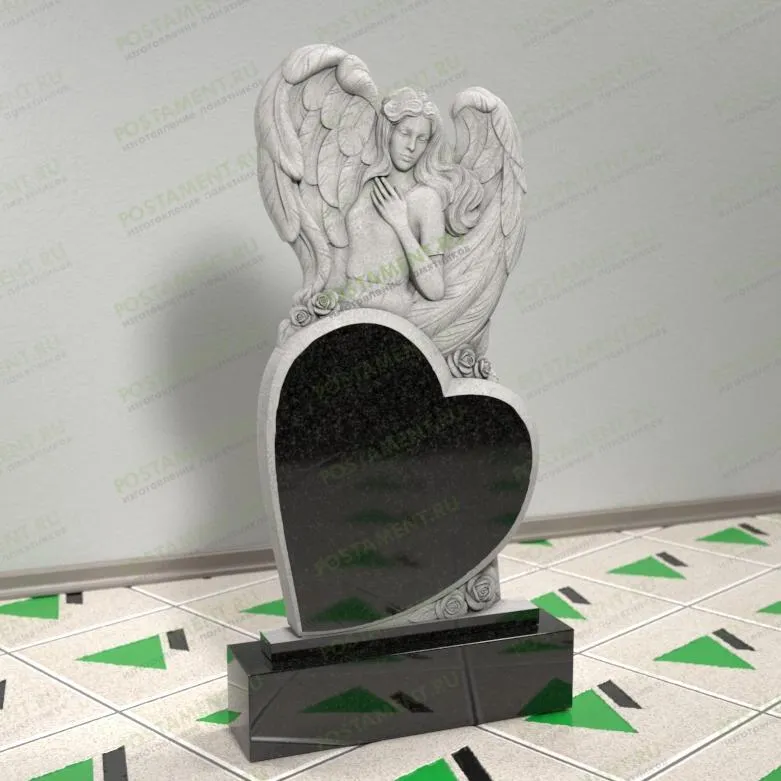 Скульптура на могилу - ангел 14133