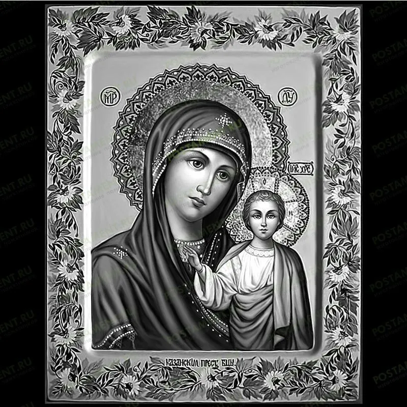 Казанская икона Божией Матери на памятник 98052