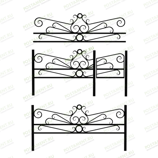 Ограда для мусульманских захоронений 32015