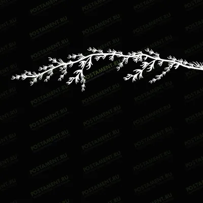 Веточка оформление памятника 95009