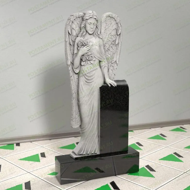 Памятник с ангелом 14340