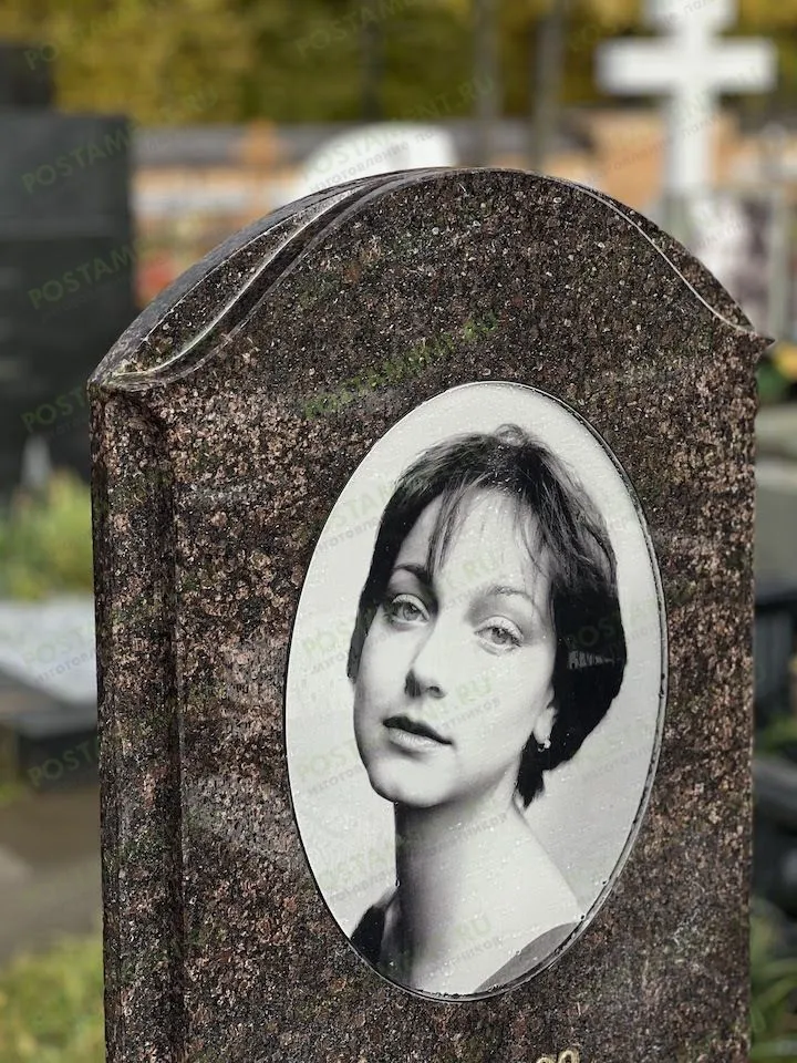 Керамический портрет на Дымовском граните