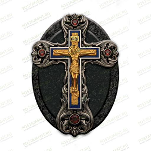 Крест из керамики на памятник 92101