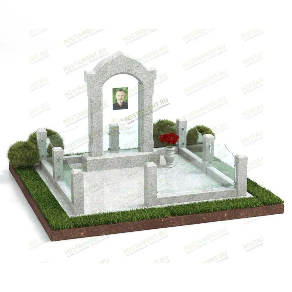 Комплекс со стеклянным цоколем 18925