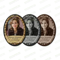 Керамика овальная на памятник 91812