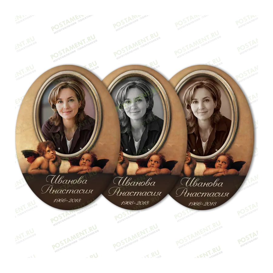 Фотокерамика ритуальная на памятник 91822