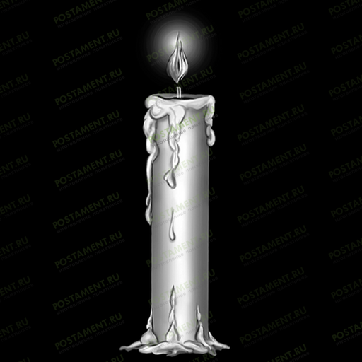 Картинка свеча на памятник 92011