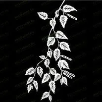 Веточка березы 95030