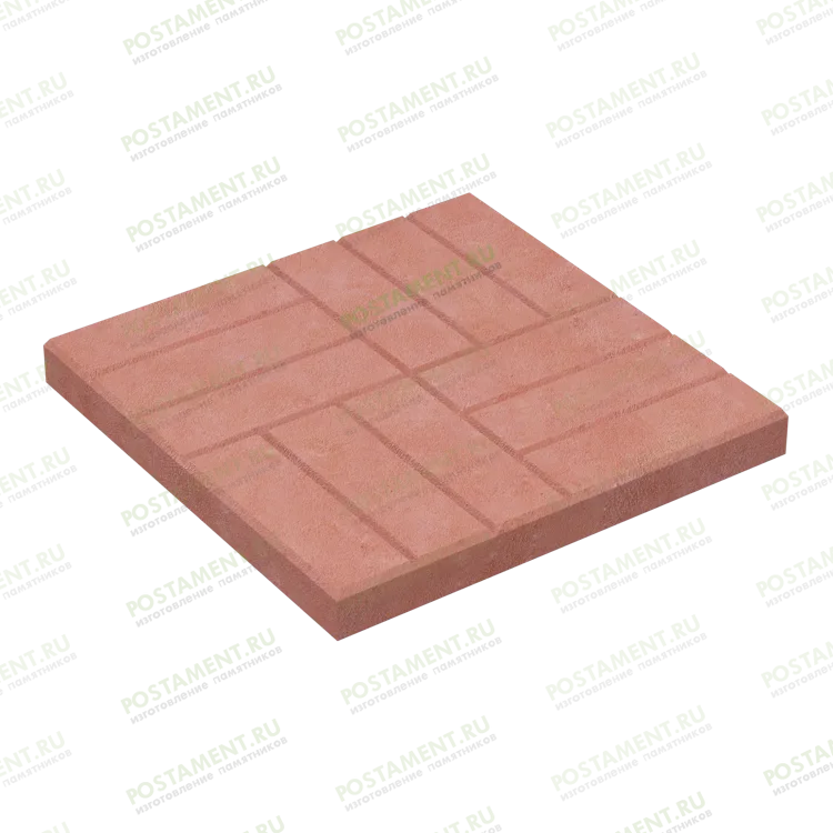 Тротуарная плитка для отделки могилы на кладбище 60102