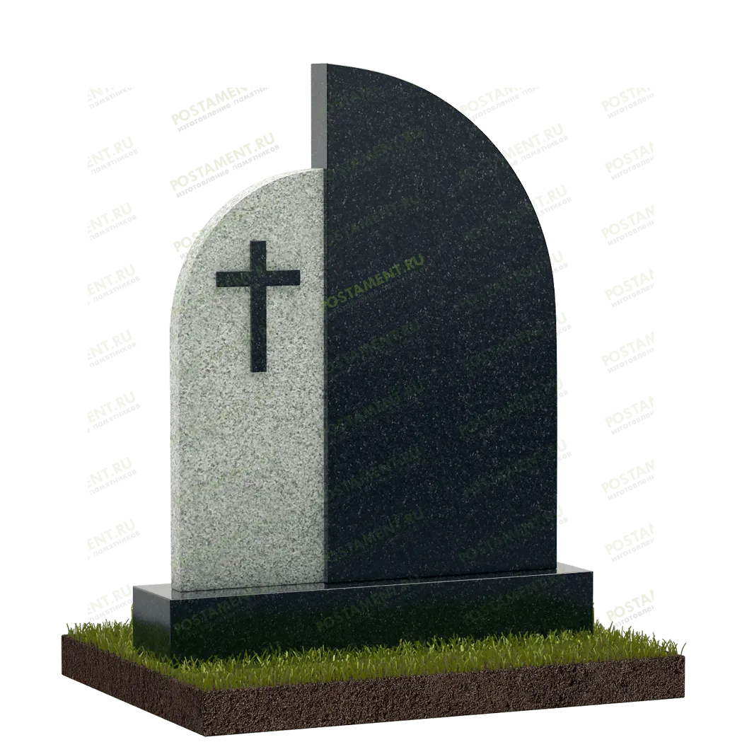 Памятник комбинированный на могилу