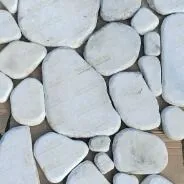 белая брусчатка для благоустройства захоронения