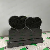 Памятник с двумя сердцами № 16309