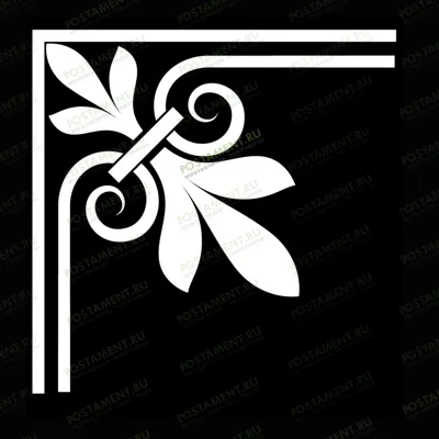 Орнамент графичный на памятник 96014