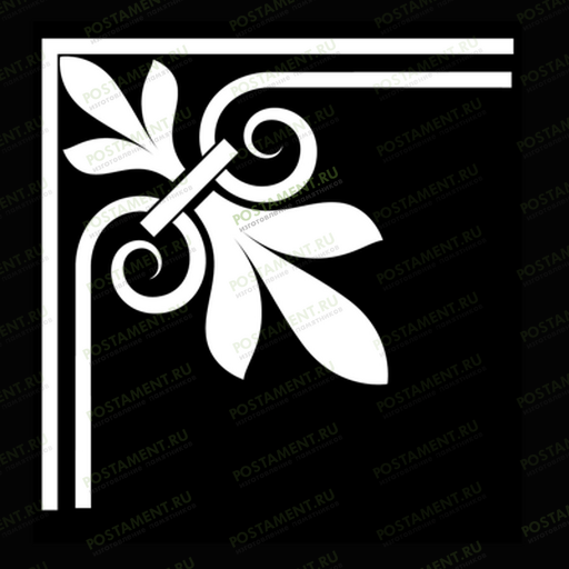 Орнамент графичный на памятник 96014