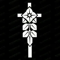Крест с орнаментом 93064
