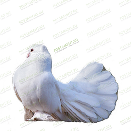 Голубь из керамики на памятник 91964