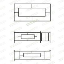 Ограда сварная 30010