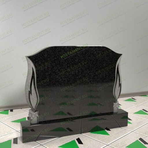 Памятник со свечой на могилу 17801