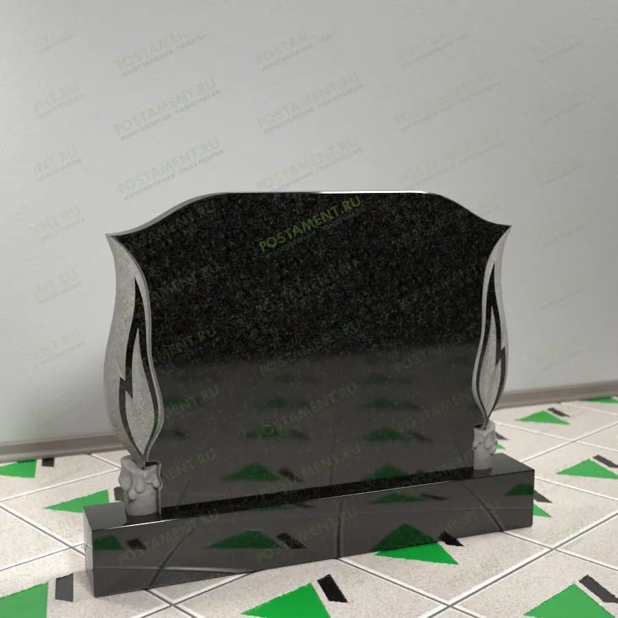 Памятник со свечой на могилу 17801