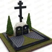 Мемориальный комплекс с крестом № 18830