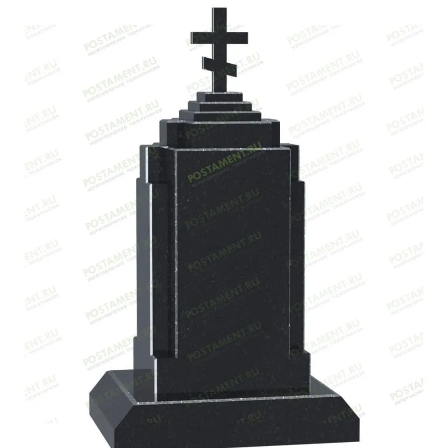 Обелиск с крестом на могилу 18739