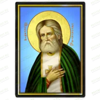 Икона Серафима Саровского на памятник 91905