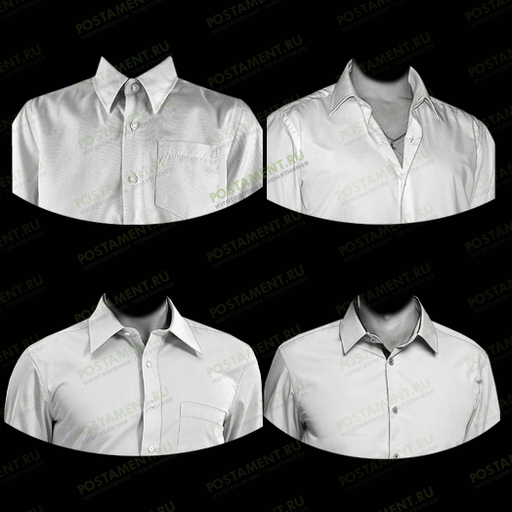 Мужские рубашки для гравировки на памятниках
