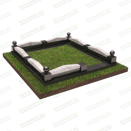 Цоколь на могилу 22143