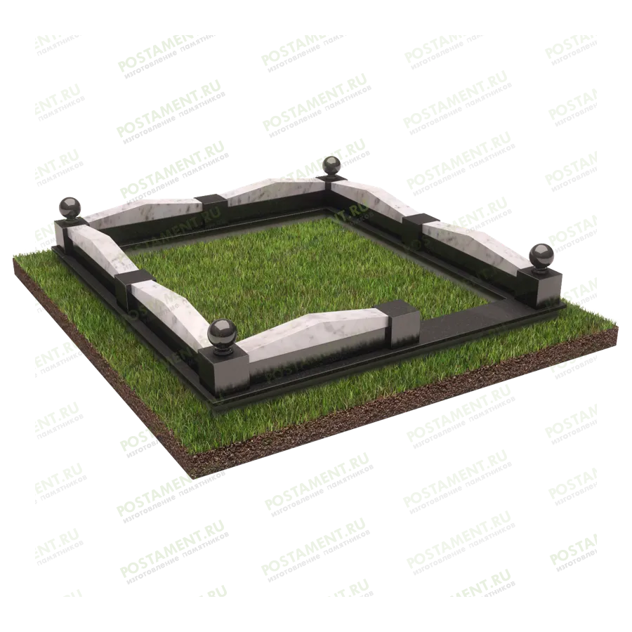 Цоколь на могилу 22143