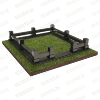 Цоколь на могилу классический 22109