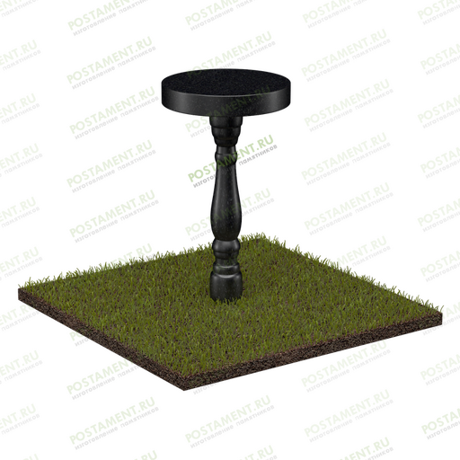 Круглый столик из гранита на кладбище 51010