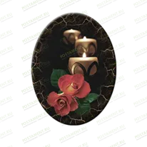 Свеча из керамики на памятник 91985