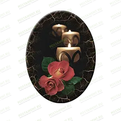 Свеча из керамики на памятник 91985