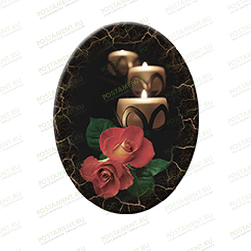 Свеча из керамики на памятник 91985