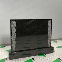 Памятник на могилу с розами № 17681