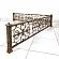 Ограда чугунная 82926 на могилу