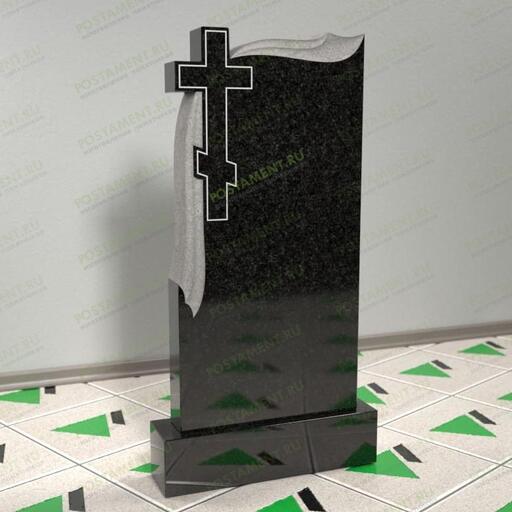 Памятник с плащаницей и крестом 11900