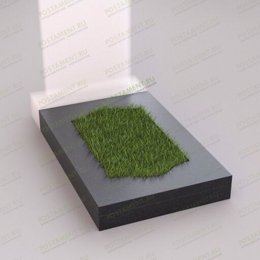 Цветник из гранита на могилу 81022