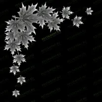 Виньетка с листьями 96062